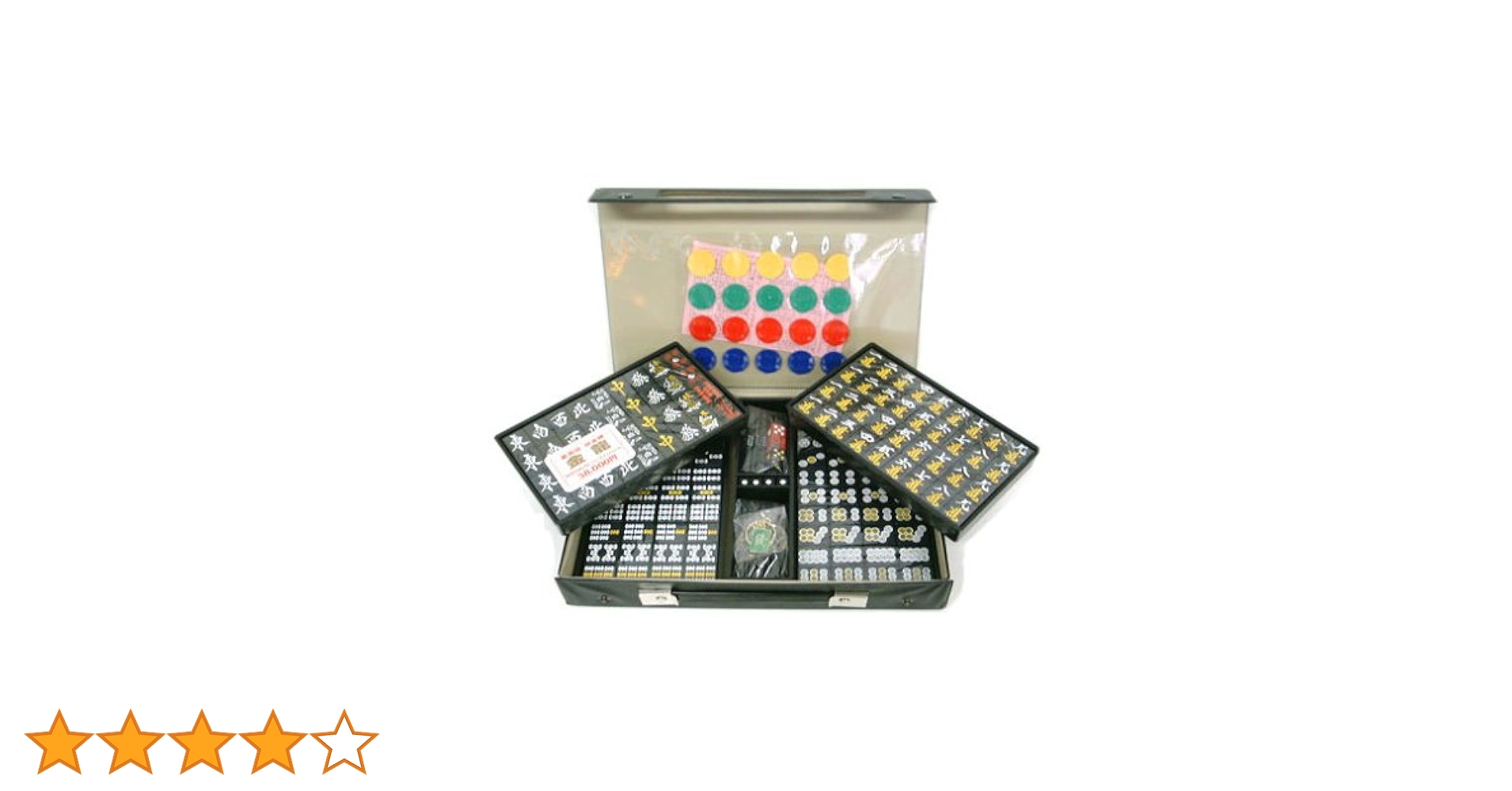 Amazon.co.jp: NorthwaySports 麻雀牌【金龍(黒牌)】 : おもちゃ